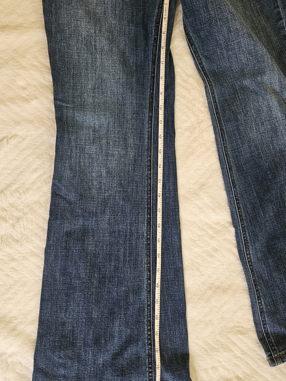 Aeropostale High-Rise Flare Dark Blue Denim Jeans Size 6